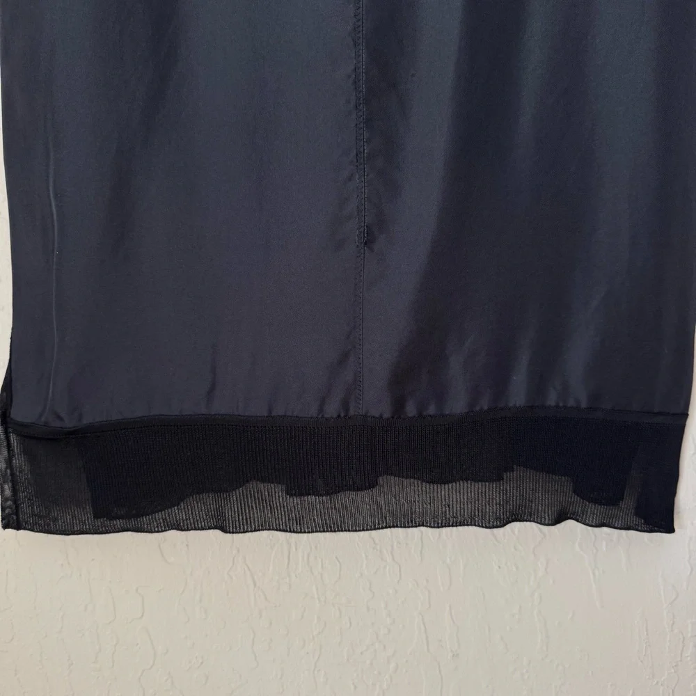 RAG & BONE Maude 100% Silk Sleeveless Black Dress V-Neck Size Small - Picture 9 of 15